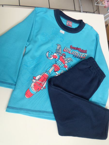 CONJUNTO MOLETON INFANTIL MENINO